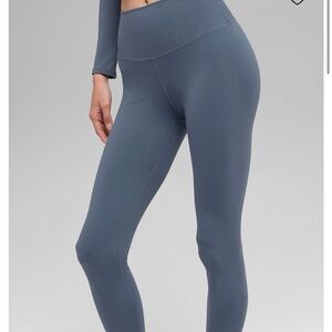 ALO Women's Blue High-Waisted Leggings. NEW WITH TAGS IN BAG